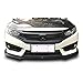 TC Sportline BO-HOCI161741 CS Style Polyurethane PU Front Bumper Lip Spoiler for 2016-2018 HONDA CIVIC