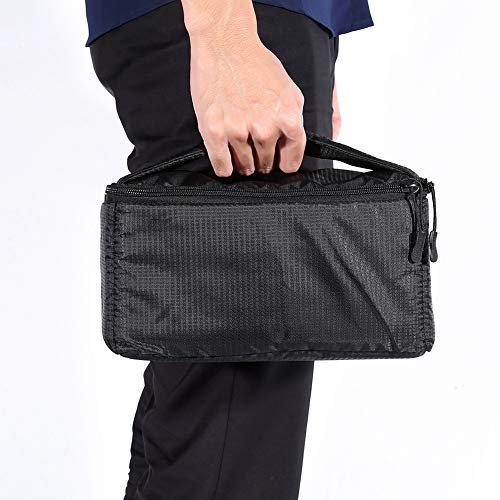 Bolsa de inserção, bolsa interna portátil Bolsa para câmera para flashes para câmeras para lentes pa