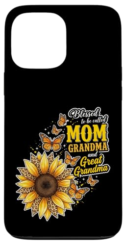 Blessed To Be Called Mom And Grandma �Ђ܂�� �q���E �}�} �X�}�z�P�[�X iPhone 13 Pro Max �p