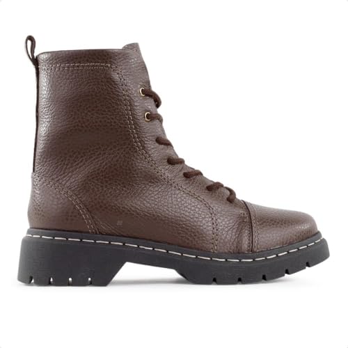 Bota Coturno Usaflex Salto Plataforma Feminino