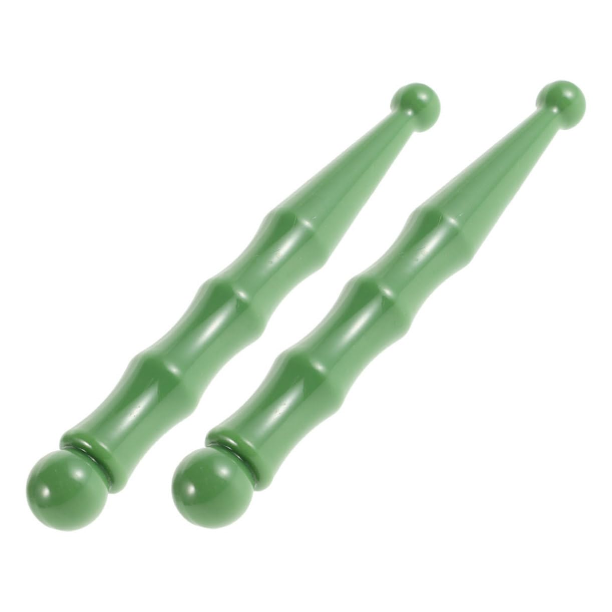 Mikinona 2pcs Resin Pen for Acupoint Massage Eye Face Therapy Tool Portable Pressure Point Massager Stick