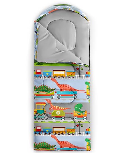 Image of QOOMO Axolotl Cute Camping Sleeping Bags,3 Season Warm & Cool Weather,Lightweight,Waterproof Sleeping Bags for Adults & Kids,Traveling,and Outdoors