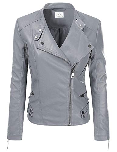 Women Jacqueline Designer Red, Beige, Blue, Gray, Black, Brown Real Lamb Leather Jacket