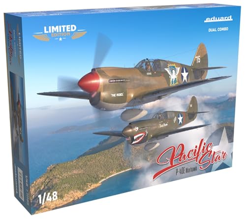 Maquette d'exception P-40E Warhawk Pacific Star Eduard 11185 au 1/48