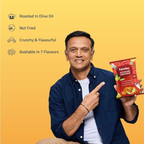 Image of Farmley Achaari Makhana | Roasted In Olive Oil | 51g