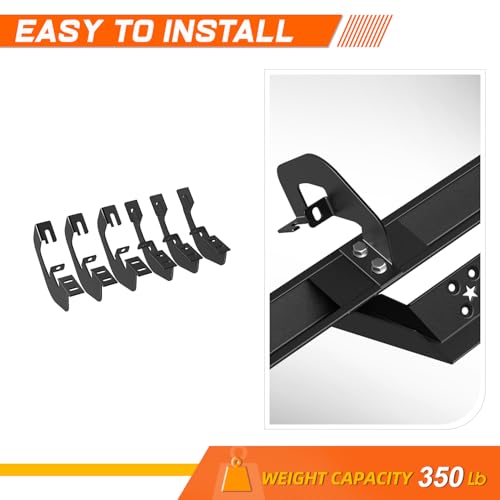 Estribos negros para Chevy Silverado y GMC Sierra miniatura 5