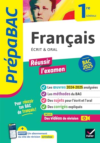 Prépabac - Français 1re générale Bac de français 2025...