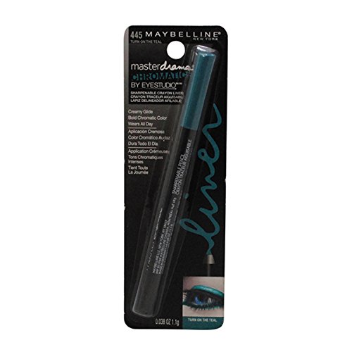 Pack of 2-Maybelline Master Drama Eye Liner ~ Turn On the Teal #445