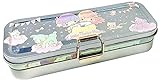Little Twin Stars Triple Deck Tin Pencil Pen Case Holder Box