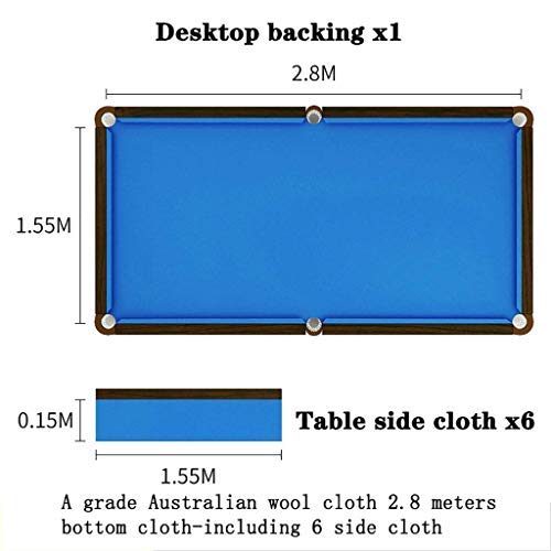 Billard table feutre MU tapis snooker drap de remplacement accessoires - 3