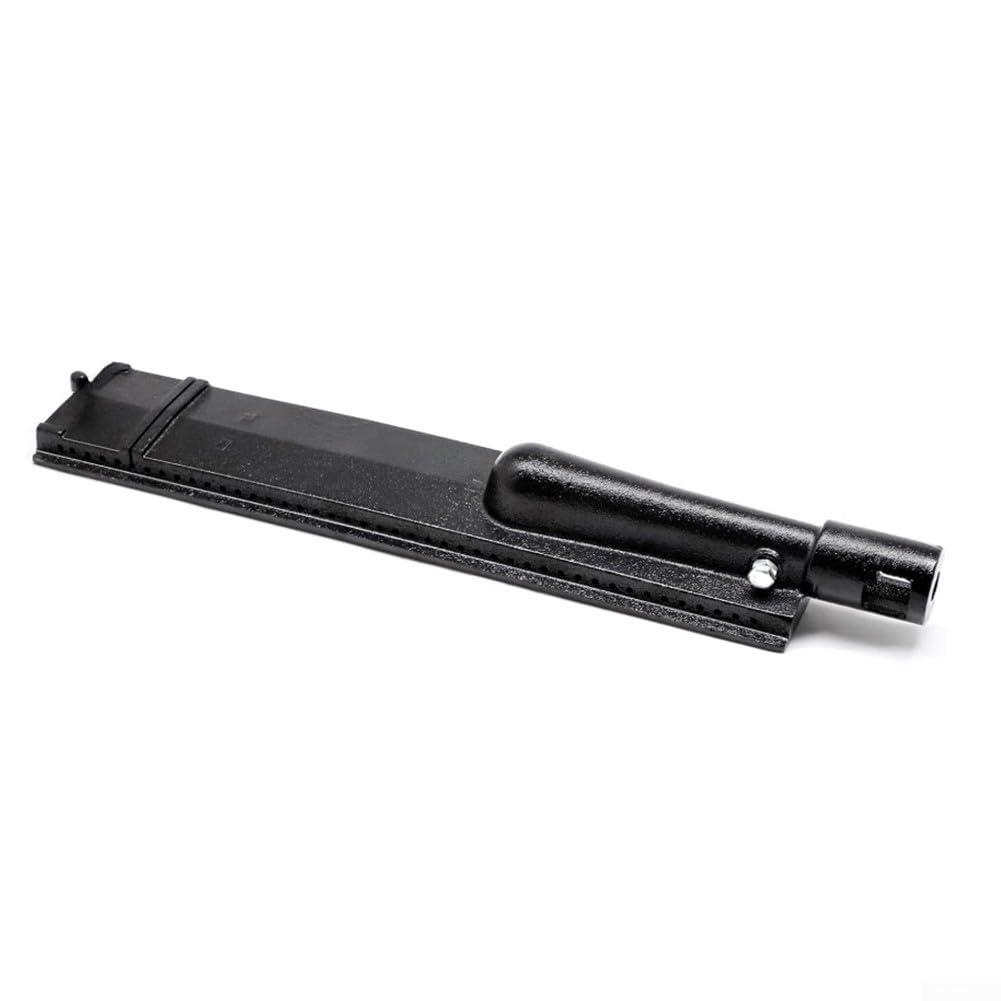 Cast Iron Grill Burner Replacement Part 40cm Metal BBQ Burner Assembly Compatible with Bull 47629 47628 Glen 720-0026 Outdoor Cooking