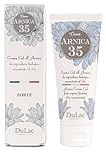 Arnica 35 – Arnica Cream Refreshing Effect, 75 ml, with 35% Organic Extracts, Provides Relief to Muscles, Joints, Neck, and Back, Massage Cream with Peppermint and Eucalyptus, Made in Italy