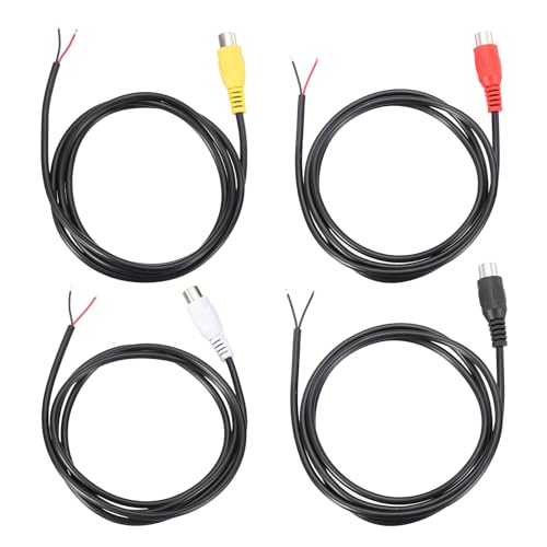 Cable de altavoz RCA a cable desnudo de repuesto para arreglar la conexión rota de un amplificador