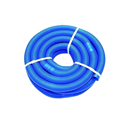 Raxter 32mm Swimming Pool Hose Pipe Flexible Water Cleaning Pipes Pools Vacuum Cleaner Replacement Hose for Above Ground Pool Accessory Filter Pump UV & Chlorine Resistant 5m Length Blue Pipe