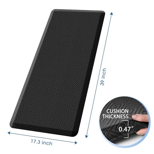 Mattitude Kitchen Mat Cushioned Anti-Fatigue Floor Mat Waterproof Non-Slip Mats And Rugs Standing And Comfort Desk Mats For House Sink Office Laundry  thumb #1