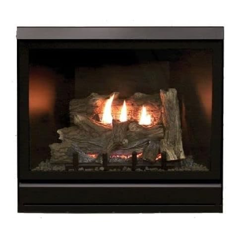 Empire Comfort Systems Tahoe Clean Face Direct Vent MV Deluxe 42" LP Fireplace with Blower Cover