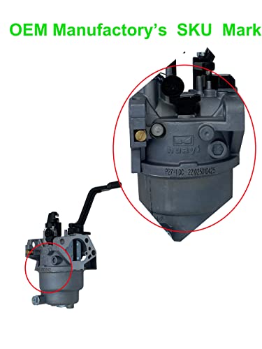 YAMAKATO Generator Carburetor for Huayi P27-1C Generac GP5500 GP7500E GP8000E RS5500 GP6500 GP6500E…… - Thumbnail 4