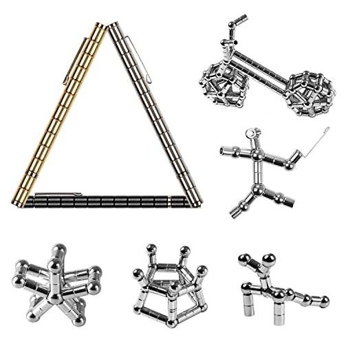 Pena de brinquedo, caneta de metal magnético de descompressão, caneta de inquietação, escrita multif