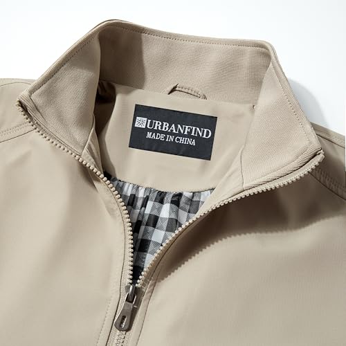 Image of URBANFIND Men's Sports Shell Jacket Lightweight Windbreaker Outdoor Recreation Coat