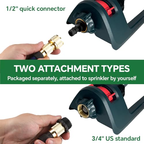 Meekamar Brass Nozzle Lawn Sprinkler