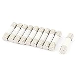 Peso neto: 10 g. 10 tubos de fusibles de cerámica de fusión lenta de 250 V 315 mA T315mA de 5 mm x 20 mm