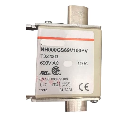Fusible 100A 690V NH000GS69V100PV haute capacité de coupure T322063