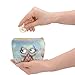 Women and Girls Cute Fashion Coin Purse Wallet Bag Change Pouch Key Holder (Balloon Owl)
