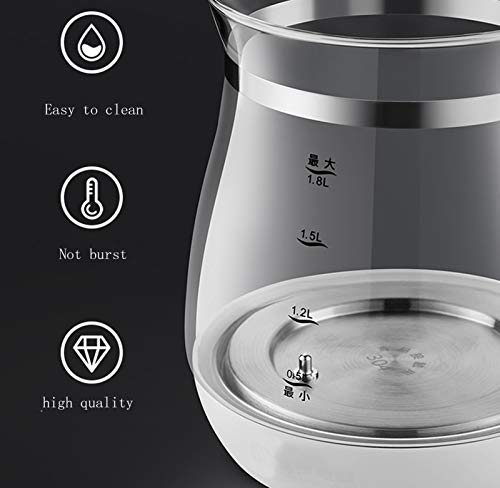 Tetera Eléctrica de Vidrio con Control de Temperatura miniatura 6