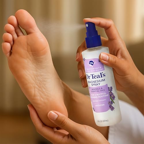 Dr Teal's Magnesium Lavender Spray with Natural Dead Sea Salt, 8 fl oz (Pack of 2) - image 6