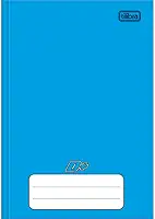 Tilibra D+ - Caderno Brochura Capa Dura , 1/4 Pequeno, 14x20cm, 96 Folhas, Azul