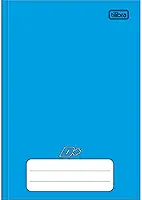 Tilibra D+ - Caderno Brochura Capa Dura , 1/4 Pequeno, 14x20cm, 96 Folhas, Azul