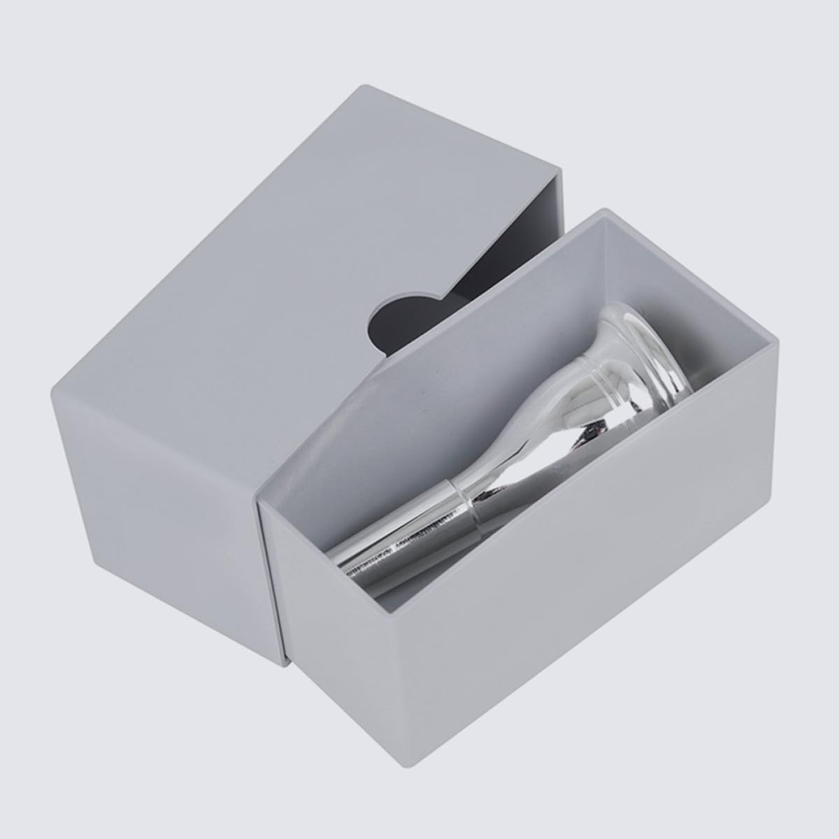 Ciieeo Boquilla para Tuba de 13,3 Mm Chapada en Plata, Boquilla Grande Modelo Schilke 7, Accesorio para Instrumento de Latón, Repuesto Profesional para Músicos de Tuba