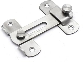 Barn Door Latches,Stainless Steel Gate Latches,Boat Door Lock Latch,Door Lock Gate Latches Wine Cabinet Closet Door Latches for Home Garage