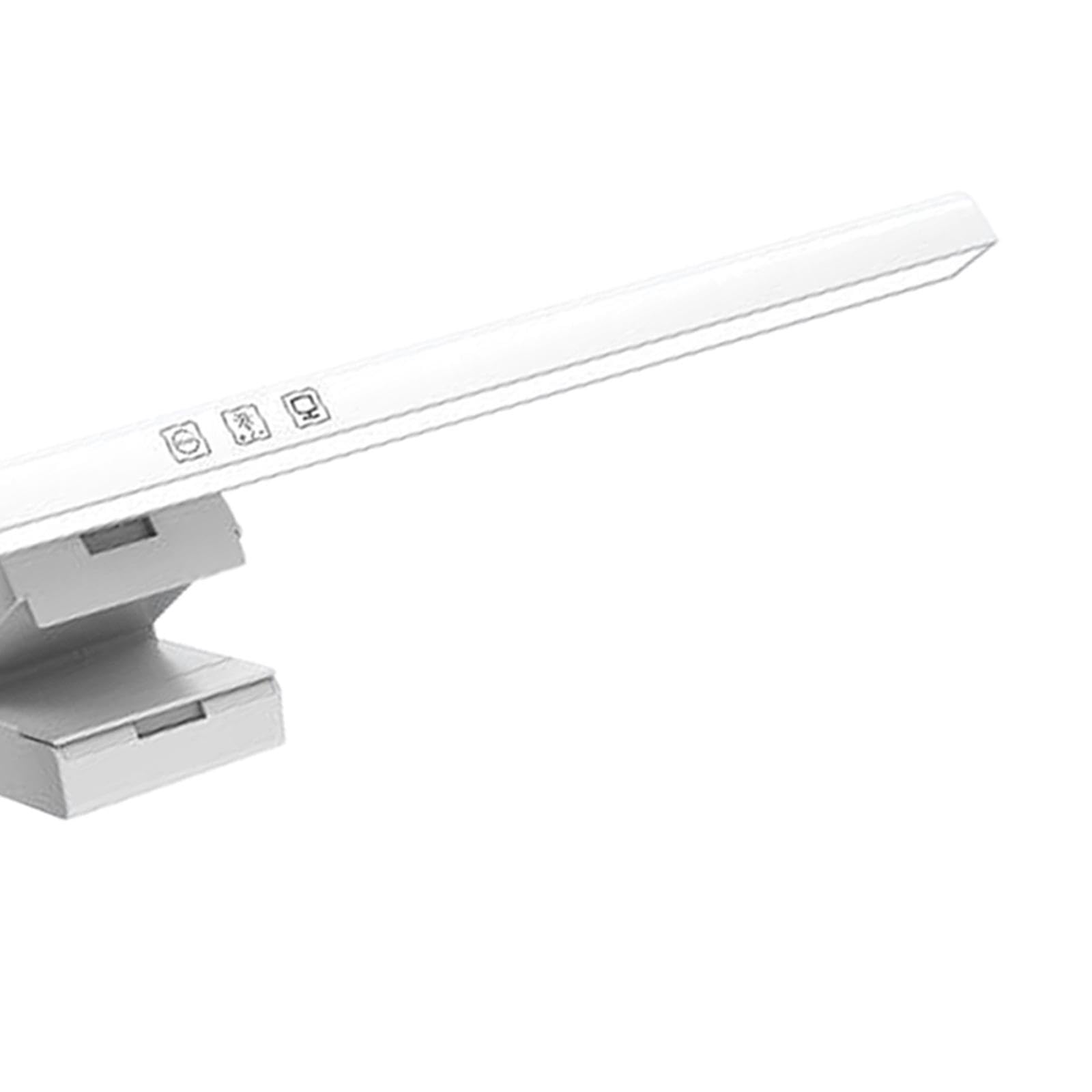 Lampe pour écran D'ordinateur, Lampe de Lecture, Lampe D'écran, Lampe Suspendue, Protection Oculaire, Barre Lumineuse D'écran avec, Blanche