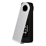 Crypto Hardware Wallet - Nano X Secure Bluetooth Cold Wallet Crypto with Certified Chip for Bitcoin, Ethereum, 1000+ Coins & NFTs - Black