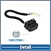SWITCHRISE Power Seat Switch No.68157564AA Car Adjust Recline Recliner Switch for Ram 1500 2500 3500 Plastic Black Fit for