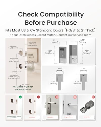 Smart biometric door lock