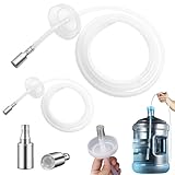 2m 2 Manguera de Silicona para Dispensador, Bomba de Agua, Tubo de Silicona Grado Alimenticio, Manguera De Succión,...