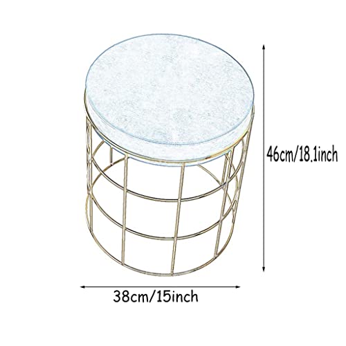 Tabouret de coiffeuse pour chambre et salon de musique moderne - 3