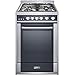 Magic Chef Freestanding Oven MCSRG24S 24" 2.7 cu. ft. Gas Range with Convection, Stainless Steel