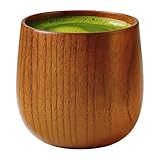 JapanBargain 4079, Wooden Tea Cup Water Coffee Mug Japanese Zen Style Teacup 4 ounce 120ml
