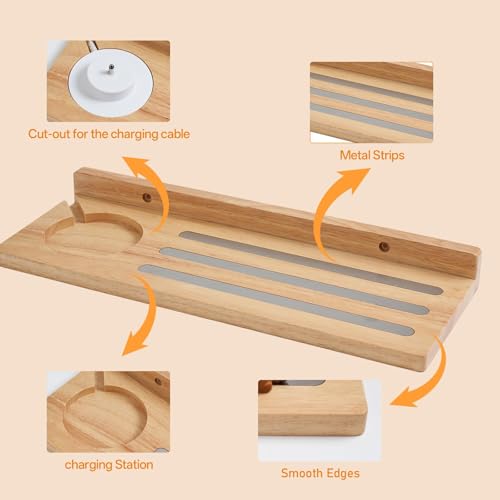Gieanoo for Tonie Shelf with Wall Mount Storage 30-36 Characters,Natural - image 4
