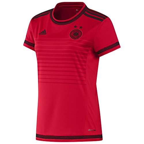 adidas, DFB-Trikot für Damen, Auswärtstrikot Deutschland, Damen, Scarle/Red/Black, M