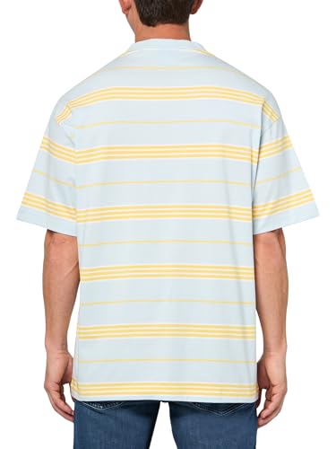 HUGO Men's Engineered Stripe Cotton T-Shirt2