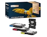  QUALITONER - Toner x4 GC41K + GC41C + GC41M + GC41Y Noir + Cyan + Magenta + Yellow Compatible pour Ricoh Aficio SG 3100 Series Ricoh Aficio SG 3100 SNW Ricoh Aficio SG 3110 SFNw Ricoh Aficio SG 3110