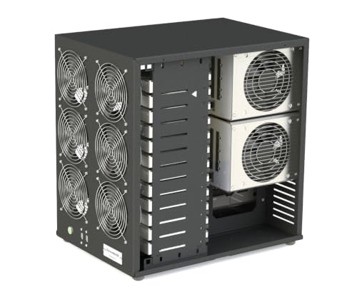 Image of XtremeMiner Industrial Desktop Workstation Case (EMG - Full Tower for SSI Motherboards)