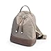 Produktbild PJY Rucksack, Damen, Schultertasche, Schultasche für Teenager, Mädchen, Kinder, Reisetasche, Grau