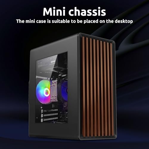 Image of Desktop Computer Gaming PC, Intel i7 4770 3.4GHz, 16GB RAM, 512GB SSD, | RGB Fan x 3, Wi-Fi 6.0, Prebuilt Windows 11 Home, Tower Computer for Gaming, Office and Study