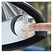 2pcs Car Blind Spot Mirror Frameless Auxiliary Rearview Mirror Motorcycle Universal Wide Angle Adjustable Small Mirrors(2 mirror)