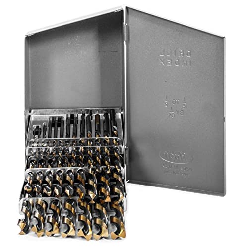 Voyager Tools 29pc Premium Industrial Grade Left Hand Drill Bit Set USA Index